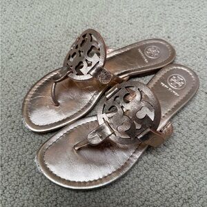 Tory Burch Metallic Sandals